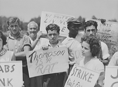 The picket line reconvenes